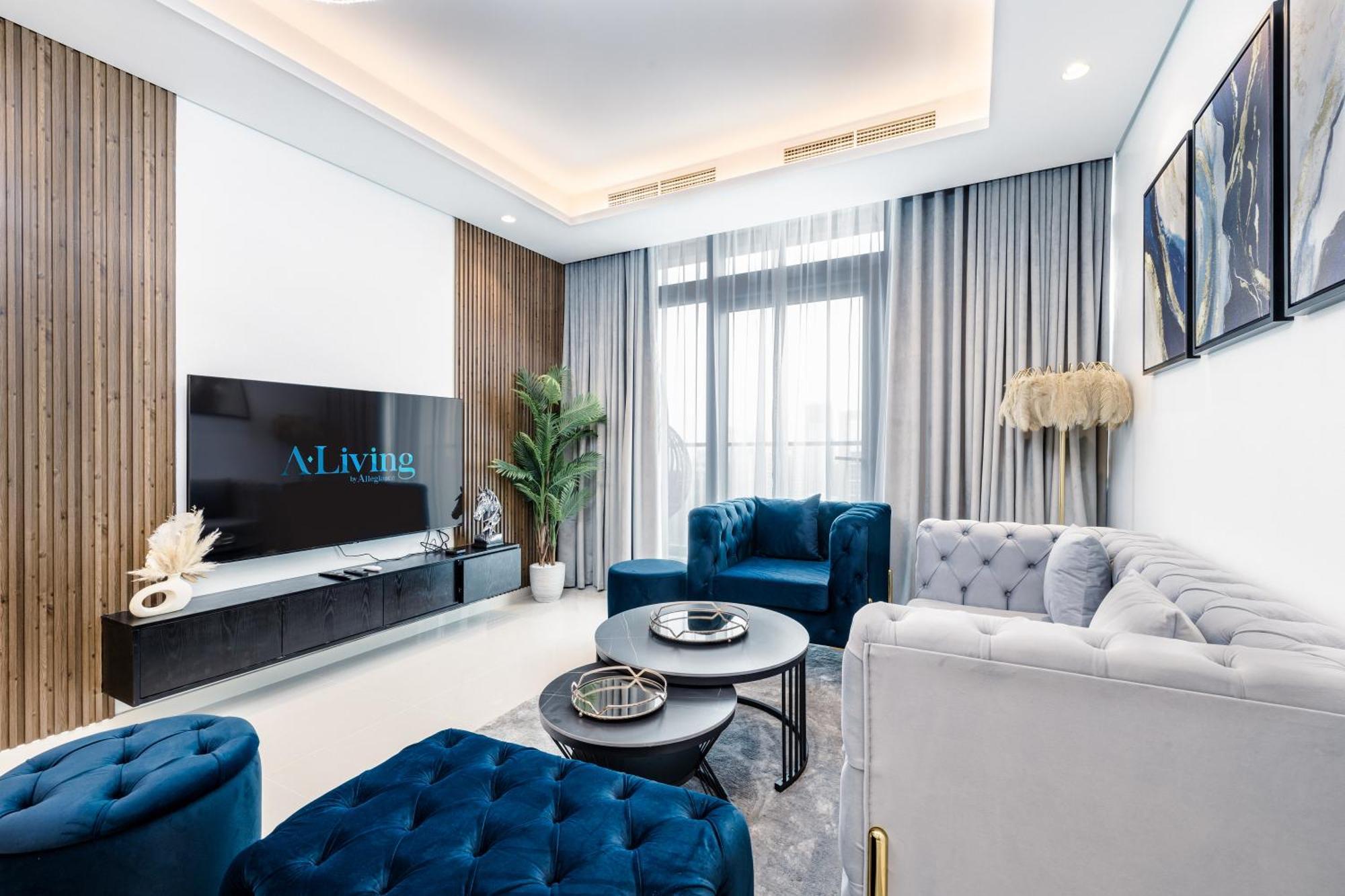 Aliving Luxe 2Br With Burj Khalifa View Infinity Pool Midtown-4704 Apartment Dubai Exterior foto